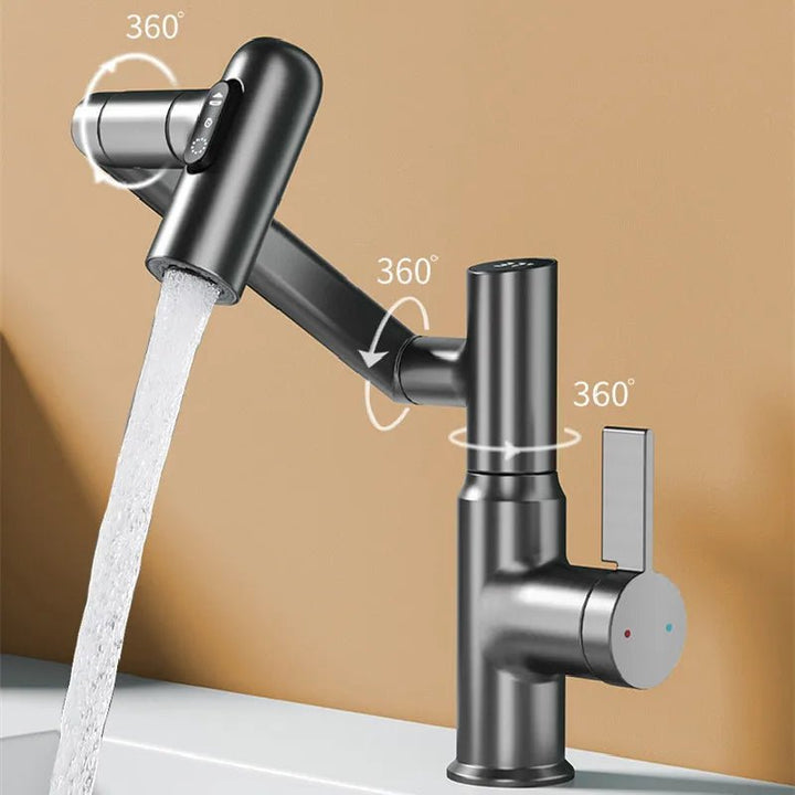 LUSTRAFLOW 360° faucet with LED temperature display | Stornfield