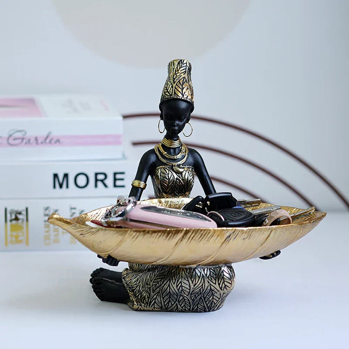 Ashanti Gold Leaf Display Tray | Stornfield