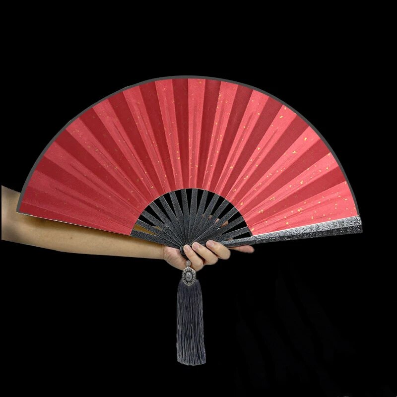 Tungsten Steel Alloy Self-Defense Folding Hand Fan | Stornfield
