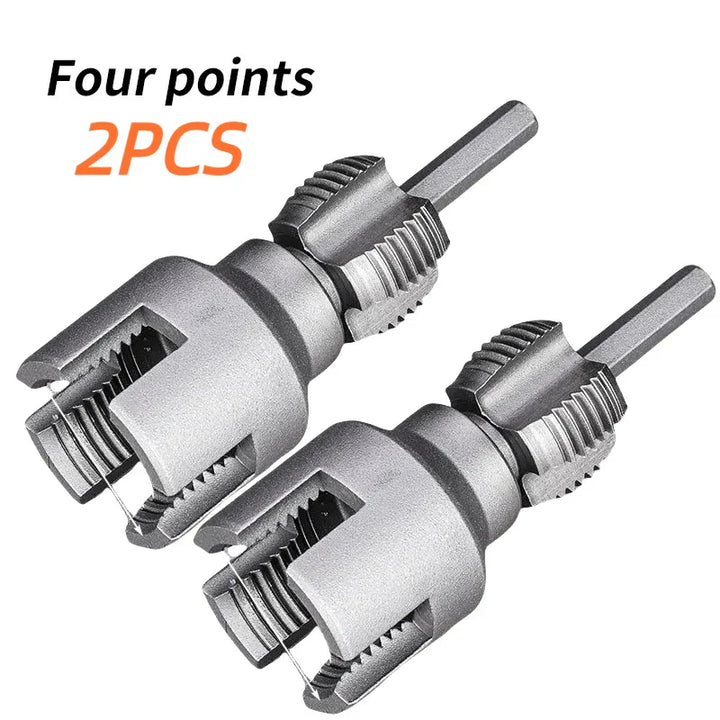 Pipe Thread Reamer & Edge Cutter Drill Attachment Tool | Stornfield