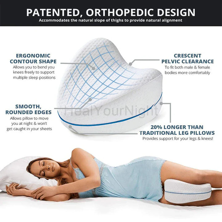 Stornfield | Orthopedic Memory Foam Leg Pillow - ComfortFoam