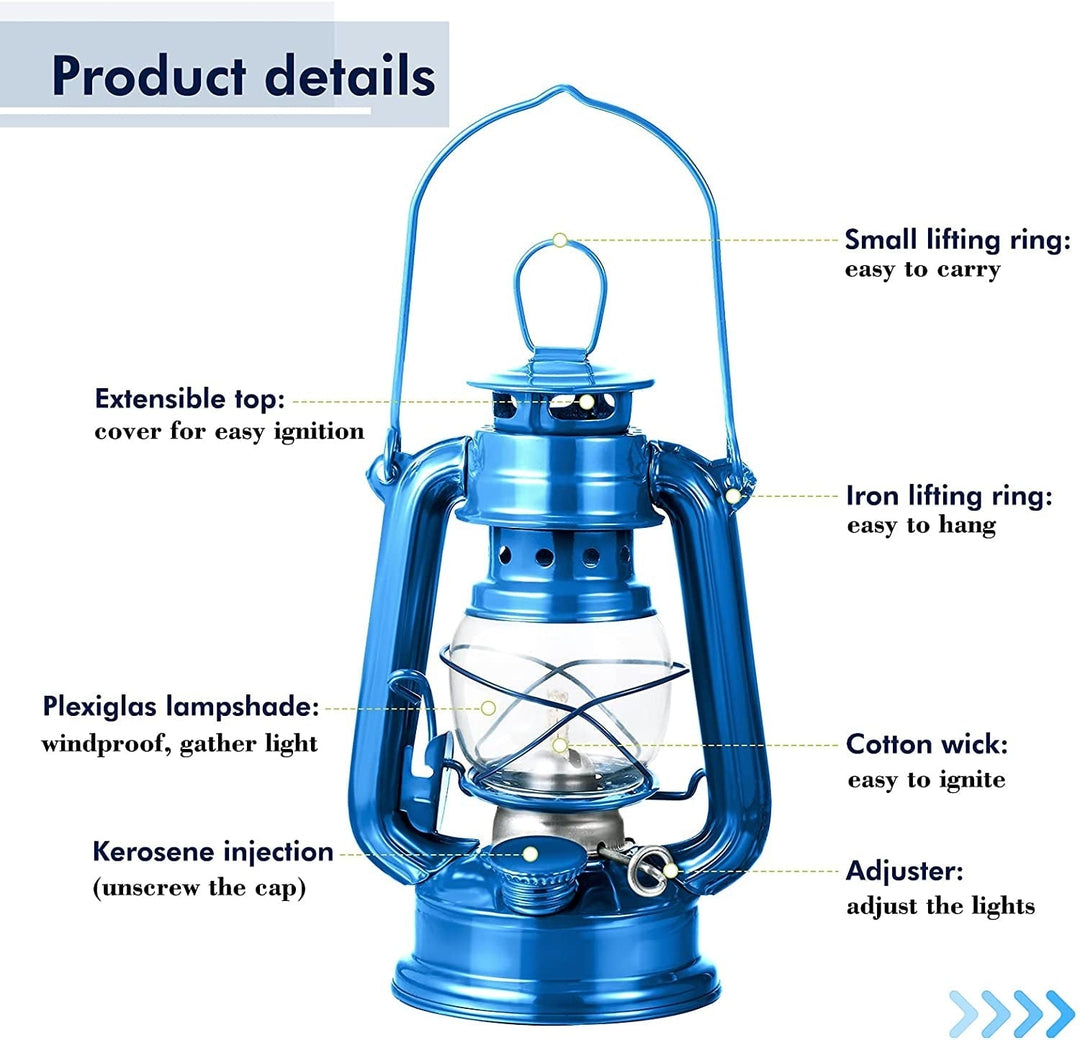 Nostalgic Camping Side Outdoor Kerosene Lantern Lamp | Stornfield