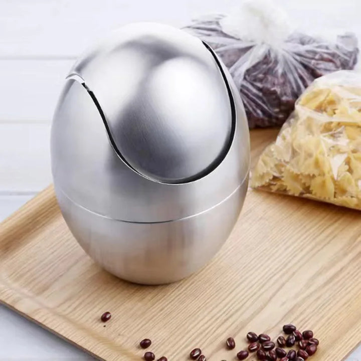 LuxBin Mini Trash Can made of Stornfield Stainless Steel