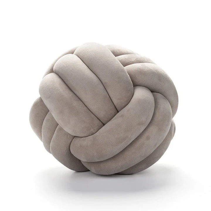 Knotted Velvet Cushion | Stornfield