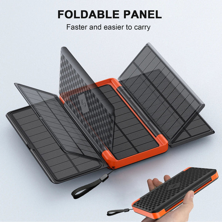 Solar Fast Charging Ultra-Large Capacity Portable Powerbank | Stornfield