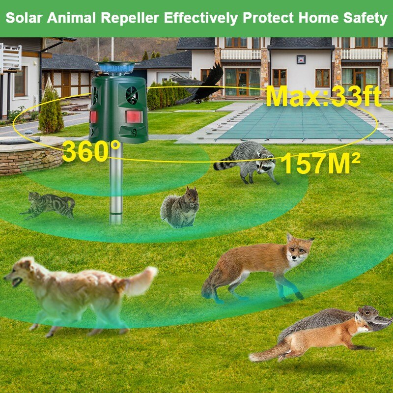 Stornfield | Solar Ultrasonic Repeller