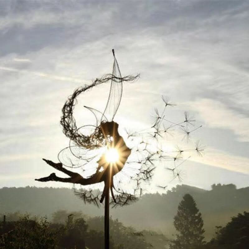 Stornfield | Metal Fairy Garden Sculpture Outdoor Lawn Decor