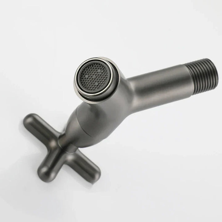 Stornfield | BrassFlow – Wall-Mounted Cold Water Tap in Solid Brass