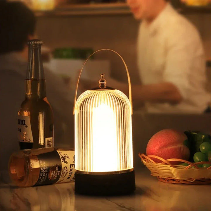 Portable Retro Birdcage Table Lamp – Vintage LED Lighting in Classic Design | Stornfield