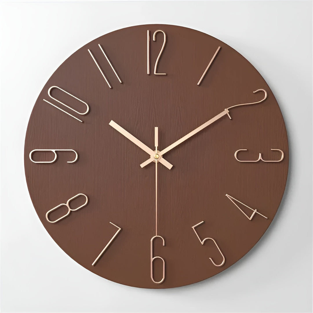 3D Wall Clock – Modern and Elegant | Decorative Wall Clock for Living Room and Office | Stornfield