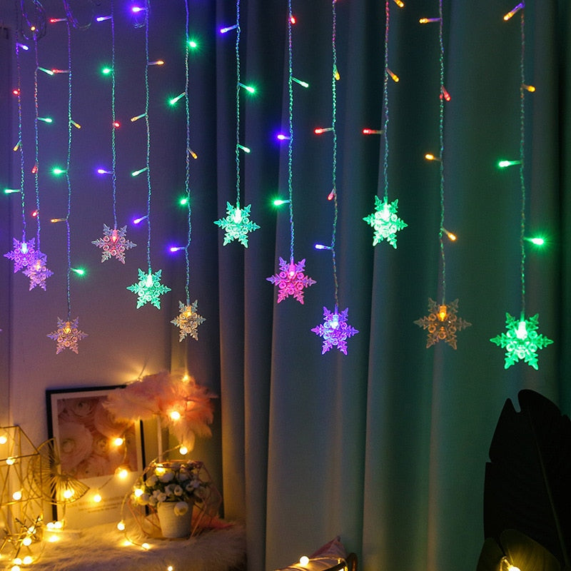 LED Fairy Snowflake Lights | Stornfield