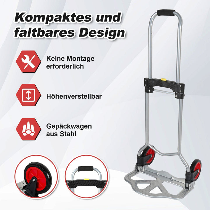 Sack cart Folding transport cart 60 kg Load capacity | Stornfield