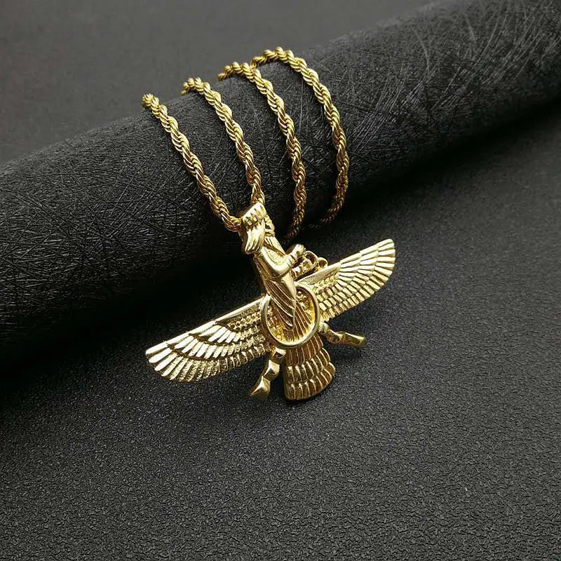 Stornfield | Zoroastrian Faravahar / Ahura Mazda Necklace Pendants