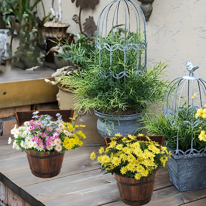 Classic Garden Pots with a Stornfield Wood Look