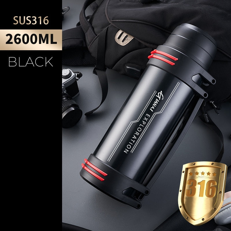 Giant Drink Stainless Steel Thermos Bottle | Stornfield