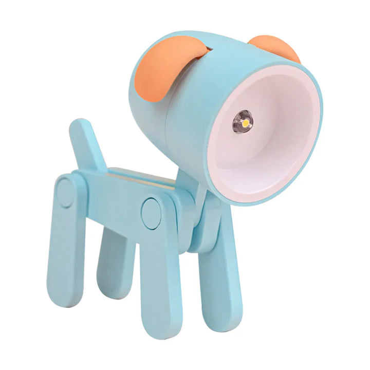 Stornfield | Cute LED Night Light - Mini Dog, Deer, Dinosaur Foldable Table Lamp for Children's Bedroom