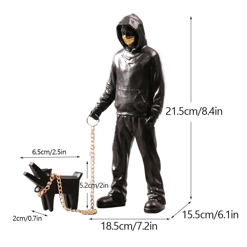 Stornfield | Collection of sculptures inspired by Banksy