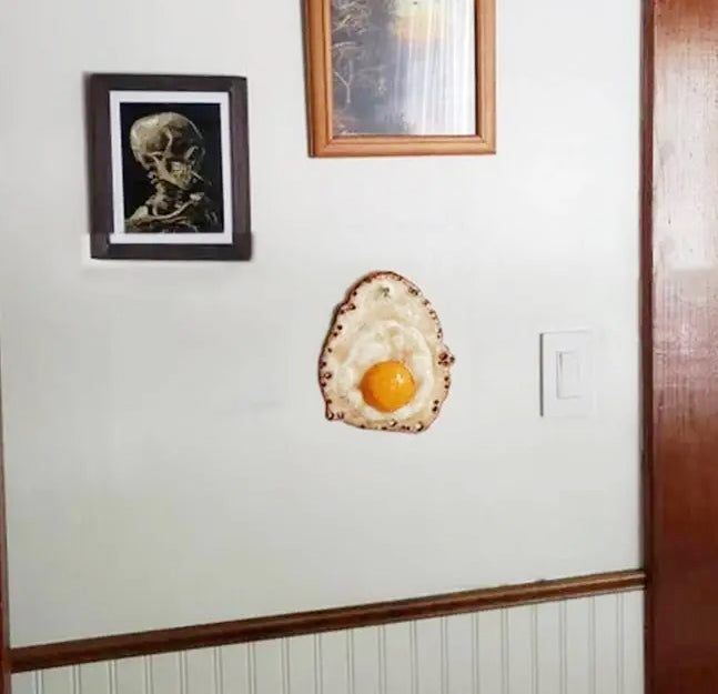Crispy Fried Egg Wall Sculpture | Stornfield