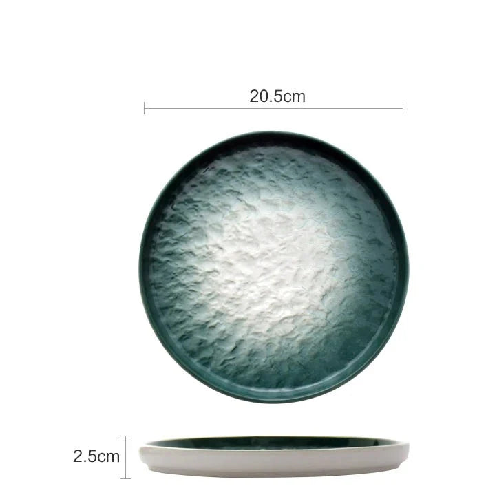 Emerald Gradient Plate Stornfield