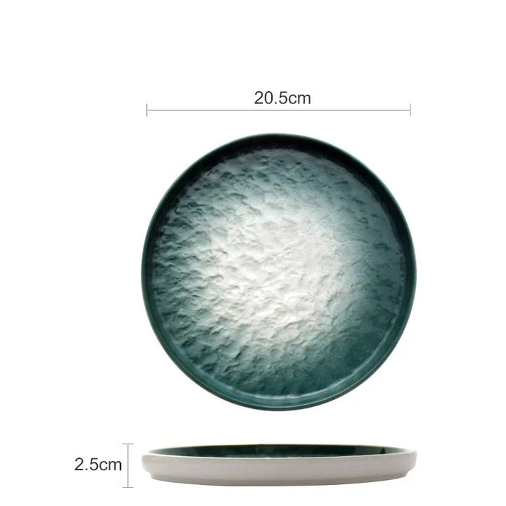 Emerald Gradient Plate Stornfield