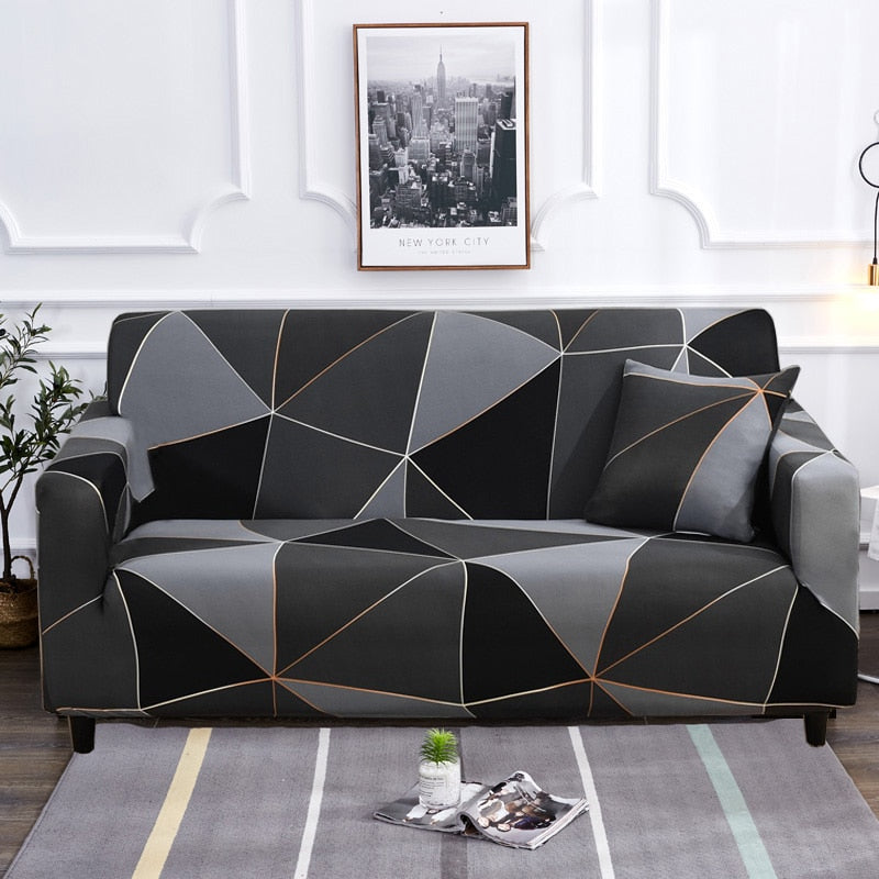 Modern Non-slip Colorful Elastic Sofa Cover | Stornfield