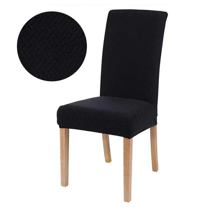 Stornfield | Chair Cover Velvona | Elastic & Thick Padded | Jacquard Stretch Cover | Washable & Wrinkle-Free