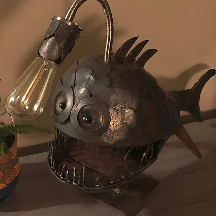 Glowfish Stornfield Retro Table Lamp