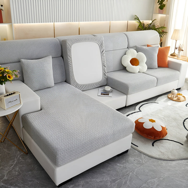 Elastic Sofa Cover – Water-Repellent and Tailored | Protective Cover Made from Stretch Fabric | Stornfield