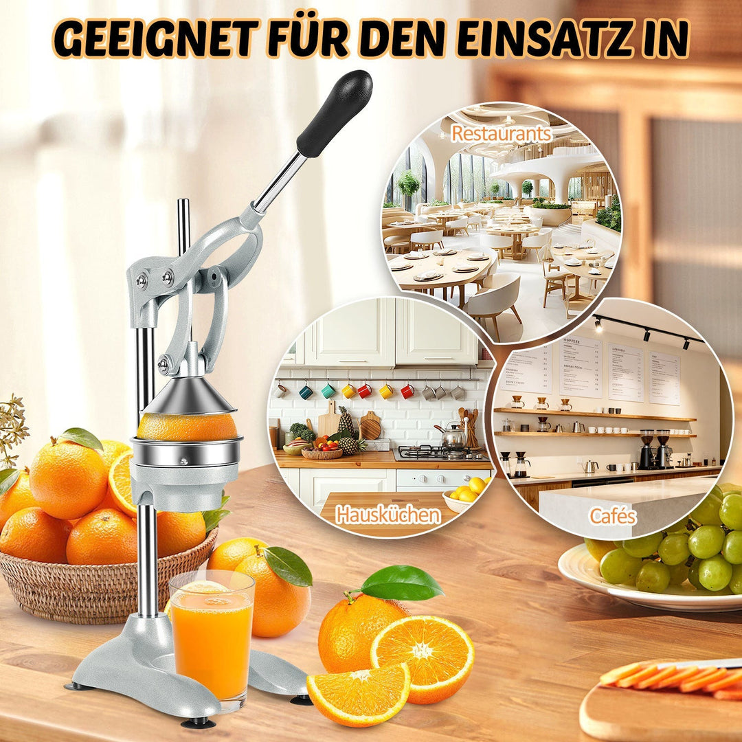 Manual Juice Press Citrus Press Stainless Steel | Stornfield