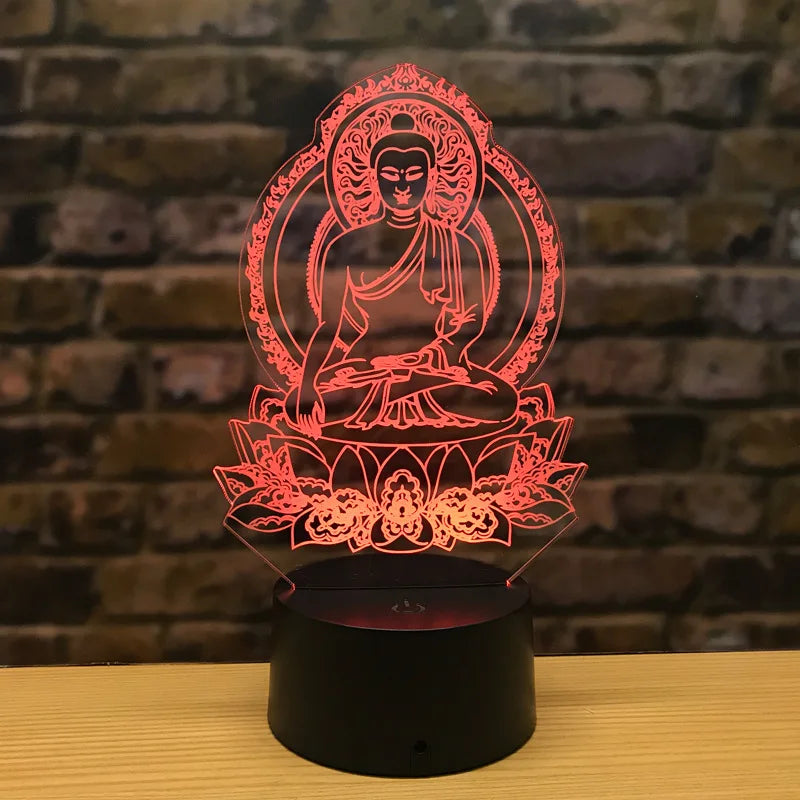 Stornfield | EnlightenGlow - 3D Buddha Lamp