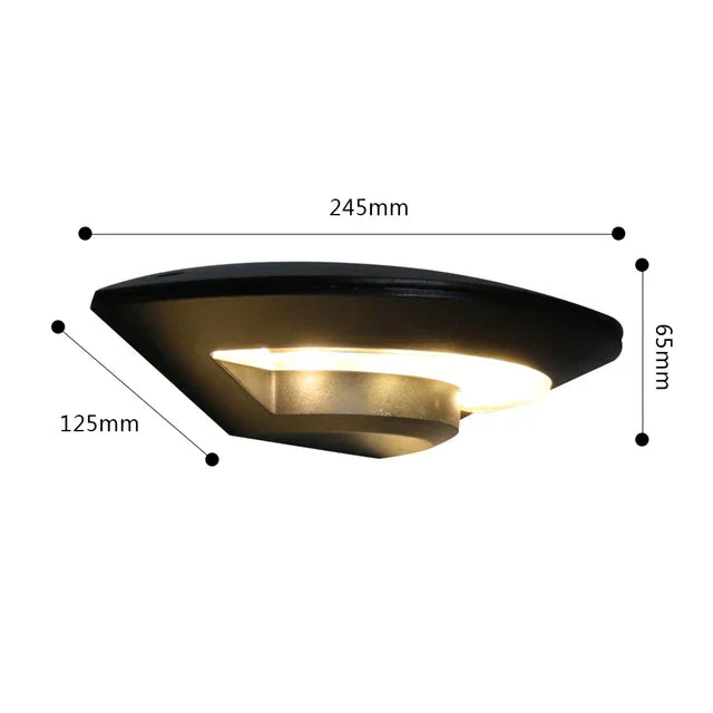 Modern LED outdoor wall lamp for garden and terrace – Weatherproof, energy-saving & decorative | Stornfield