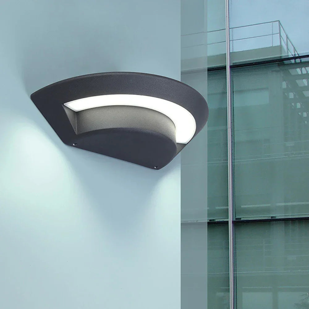 Modern LED outdoor wall lamp for garden and terrace – Weatherproof, energy-saving & decorative | Stornfield