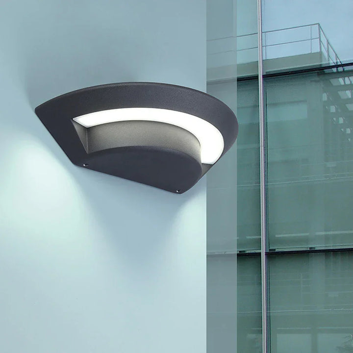 Modern LED outdoor wall lamp for garden and terrace – Weatherproof, energy-saving & decorative | Stornfield
