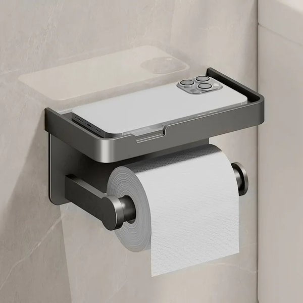 Saniflex Multifunctional Toilet Paper Holder – Modern Design and Practical Functionality | Stornfield