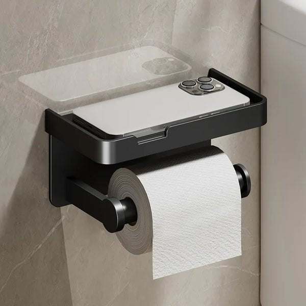Saniflex Multifunctional Toilet Paper Holder – Modern Design and Practical Functionality | Stornfield