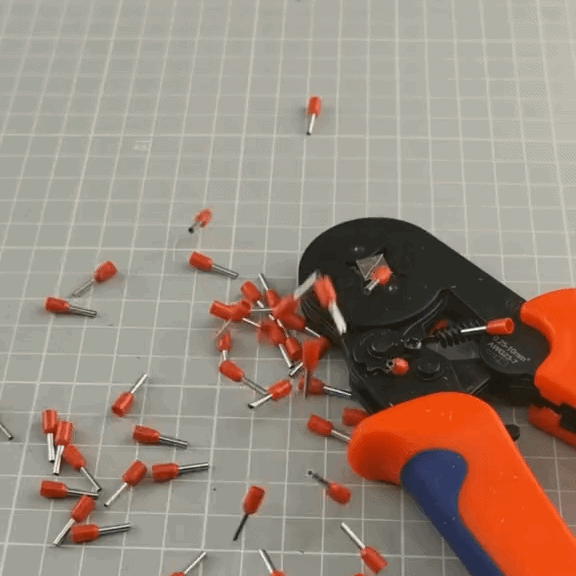 End sleeves set with crimping pliers | Stornfield