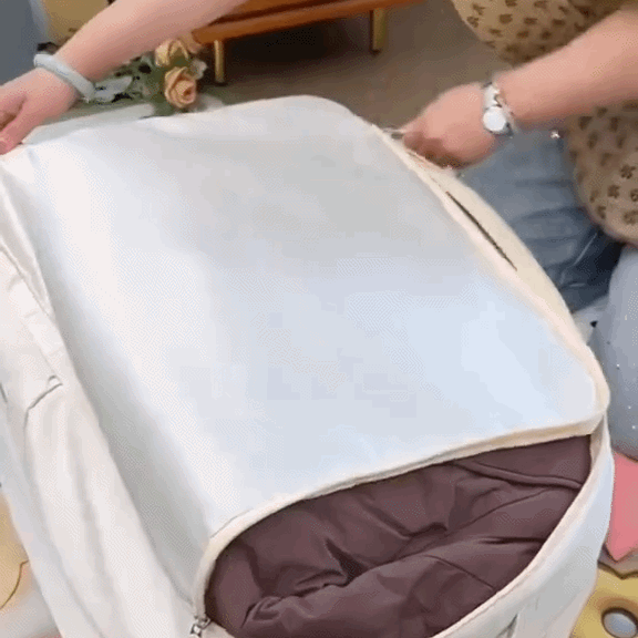 Storage bag for bedding with 40% space savings | Stornfield