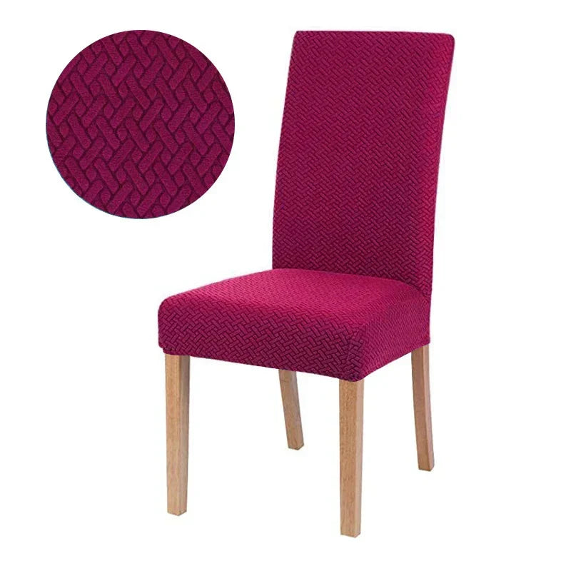 Stornfield | Chair Cover Velvona | Elastic & Thick Padded | Jacquard Stretch Cover | Washable & Wrinkle-Free