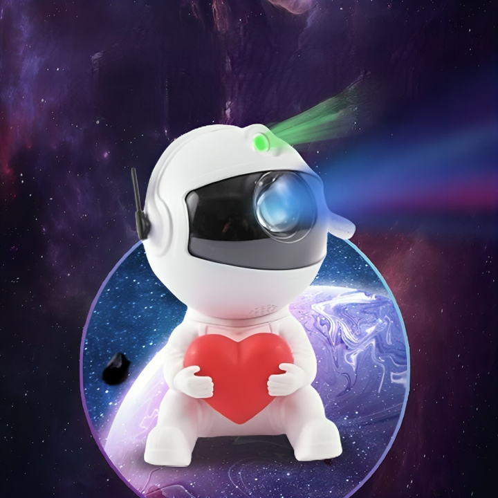 Love Astronaut Galaxy Night Light Projector | Stonrfield