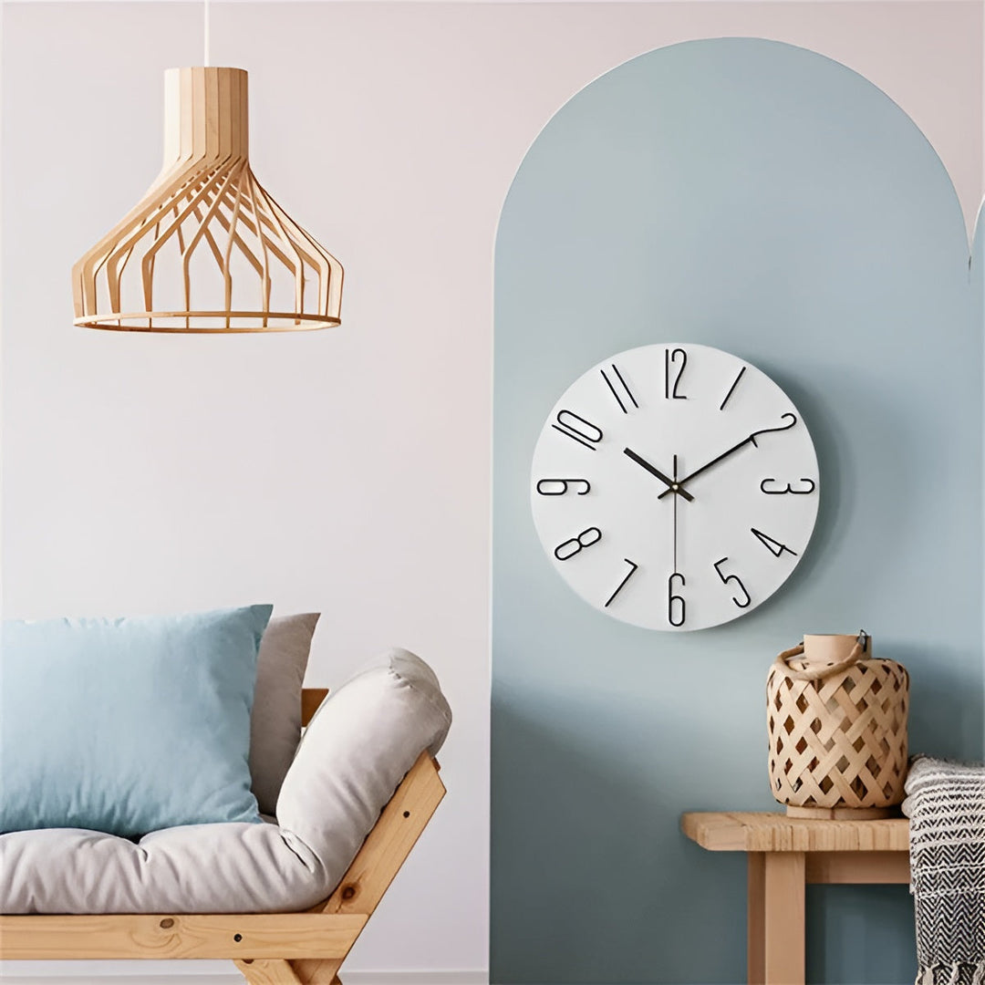3D Wall Clock – Modern and Elegant | Decorative Wall Clock for Living Room and Office | Stornfield