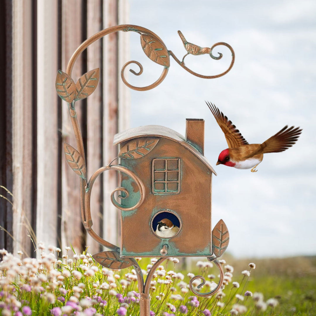 BirdHaven Decorative Garden Birdhouse Stornfield