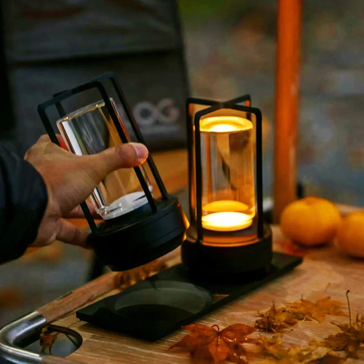 Stornfield | LuxuryGlow Cordless Rechargeable Table Lamp - Stylish Cordless Lamp for Any Ambiance