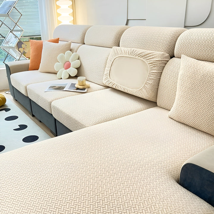 Elastic Sofa Cover – Water-Repellent and Tailored | Protective Cover Made from Stretch Fabric | Stornfield