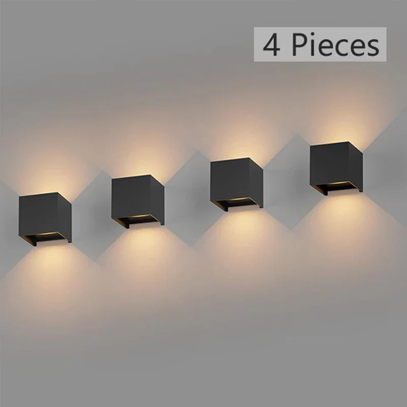 Applique murale extérieure à LED