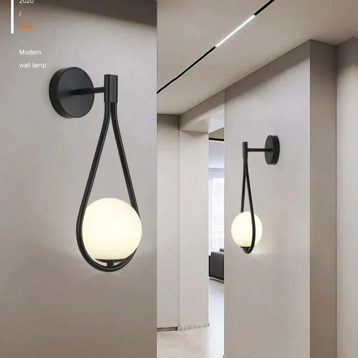Stornfield | Luxury Glass Ball Pendant Wall Sconce