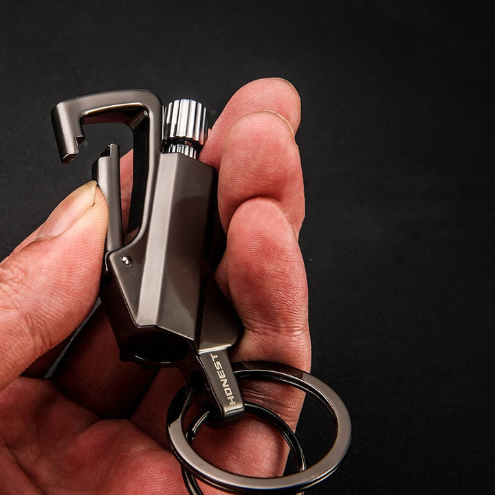 Outdoor Windproof Lighter Match Keychain | Stornfield