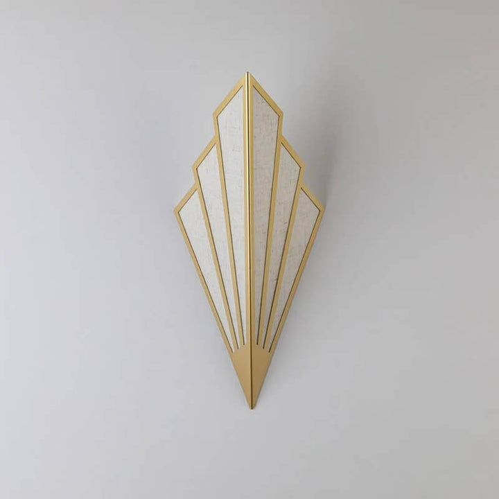 Stornfield | Art Deco Fan Wall Sconce