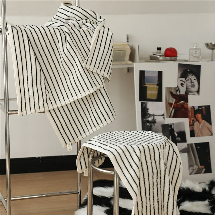 Striped Cotton Towel | Stornfield
