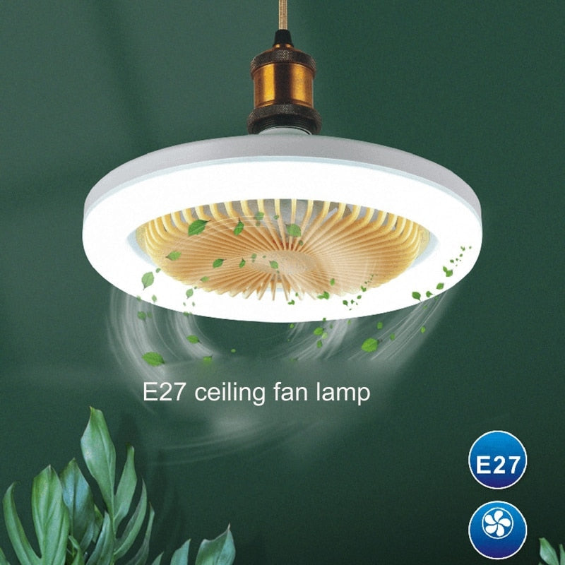 Remote Control Ceiling Fan Lamp | Stornfield