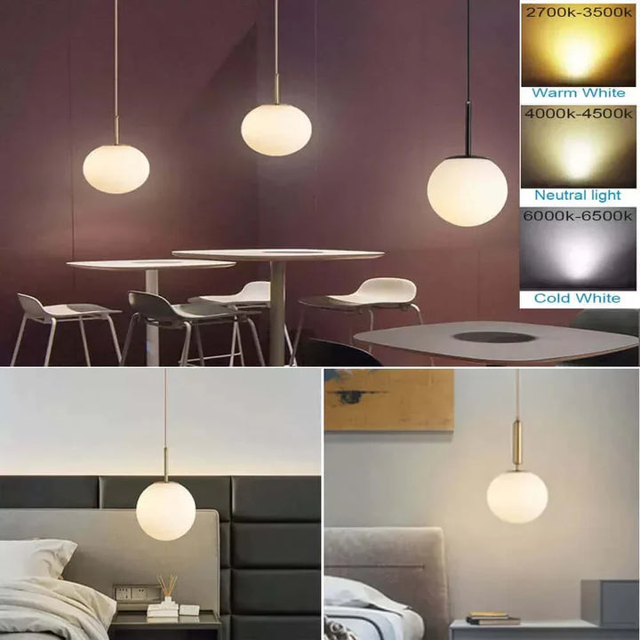 Stornfield | Mid-Century Modern Glass Globe Pendant